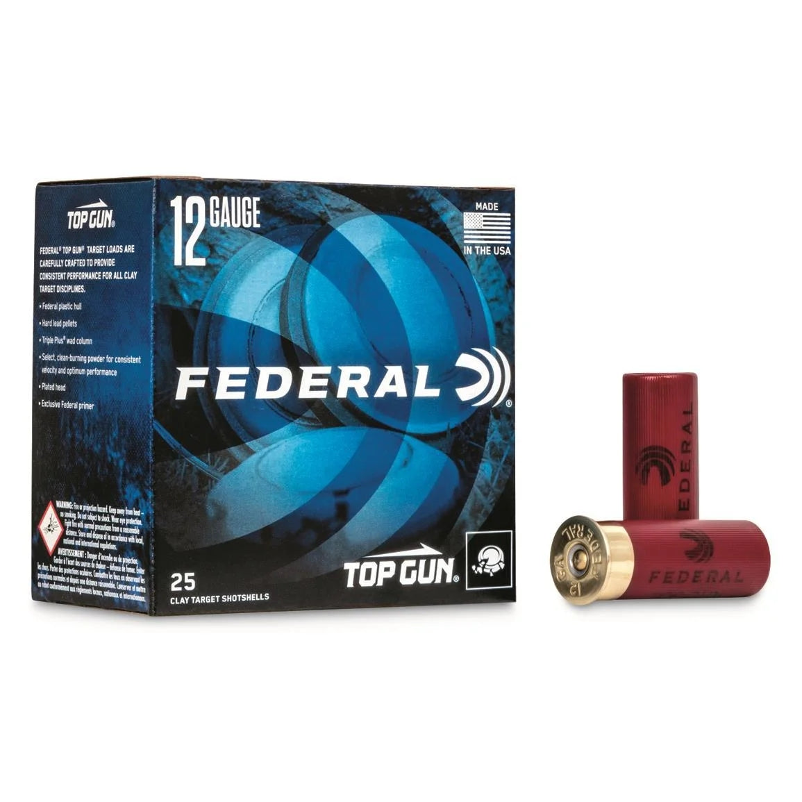 Federal Premium Top Gun Target Load Shotshells - Velocity 1200 - 12 Gauge