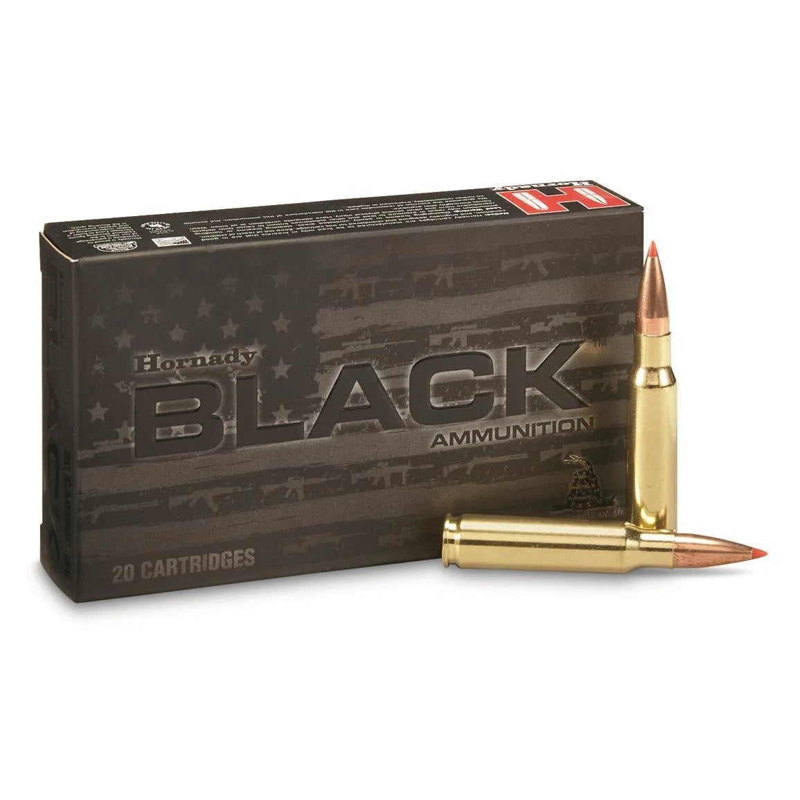 Hornady Black, .308 Winchester, A-Max, 155 Grain