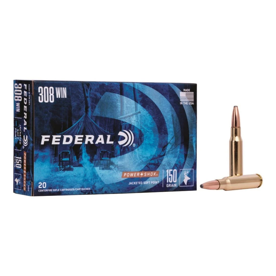 Federal Premium Power-Shok - .308 Win 150gr.