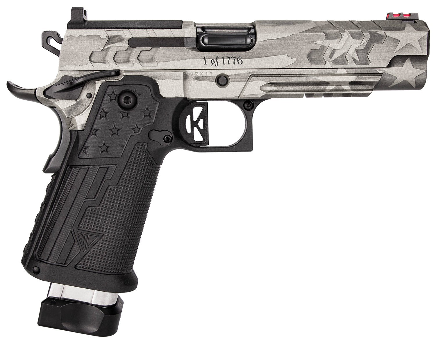Kimber Mfg, Inc 2K11 Independence Limited Edition 45 ACP 13+1 5" Black DLC Fluted Barrel 3500068