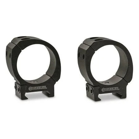 Wheeler Engineering 30mm Medium Sporter Scope Rings with Interchangeable Base for Mounting Scopes on Picatinny and Weaver Rails