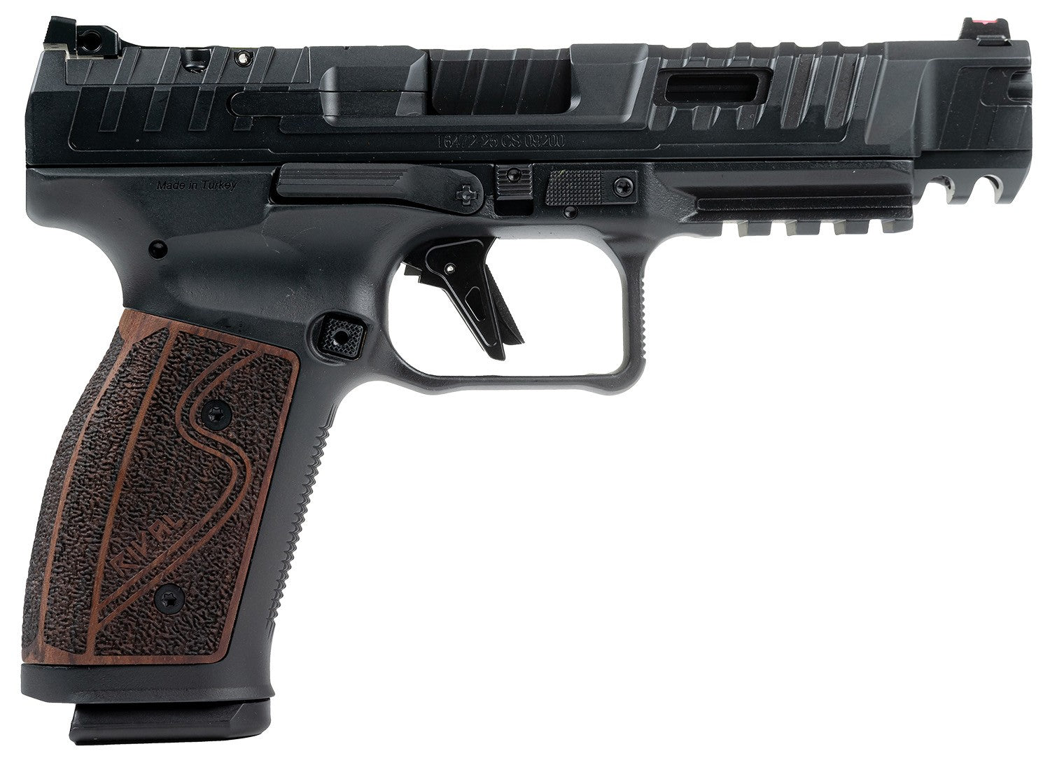 Canik Rival-S Black/Rosewood 9mm 5" Barrel 18rd HG7010RN