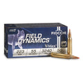 Fiocchi Field Dynamics, .223 Remington, V-MAX, 55 Grain